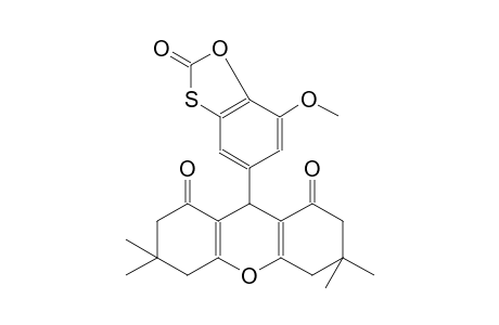 1H-xanthene-1,8(2H)-dione, 3,4,5,6,7,9-hexahydro-9-(7-methoxy-2-oxo-1,3-benzoxathiol-5-yl)-3,3,6,6-tetramethyl-