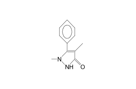 2,4-Dimethyl-3-phenyl-3-pyrazolin-5-one