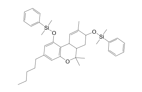 [(8-([Dimethyl(phenyl)silyl]oxy)-6,6,9-trimethyl-3-pentyl-6a,7,8,10a-tetrahydro-6H-benzo[c]chromen-1-yl)oxy](dimethyl)phenylsilane