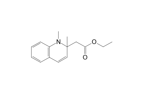 2-(1,2-dimethyl-2-quinolinyl)acetic acid ethyl ester