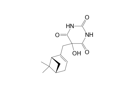 2-(5-Hydroxy-2,4,6-trioxohexahydropyrimidin-5-yl)-.beta.-pinene