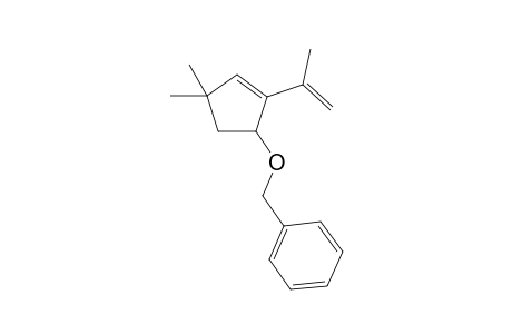 (((4,4-dimethyl-2-(prop-1-en-2-yl)cyclopent-2-en-1-yl)oxy)methyl)benzene
