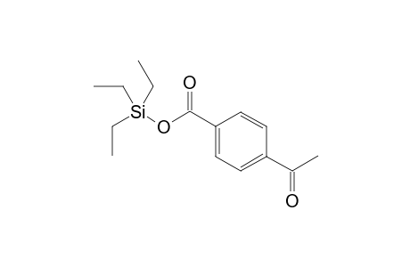 Triethylsilyl 4-acetylbenzoate