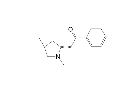 1-Phenyl-2-(1,4,4-trimethylpyrrolidin-2-ylidene)ethanone