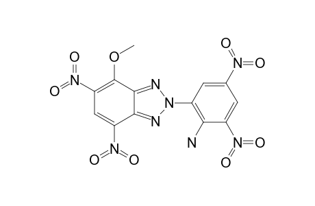 2-(2'-AMINO-3',5'-DINITROPHENYL)-7-METHOXY-4,6-DINITROBENZOTRIAZOLE