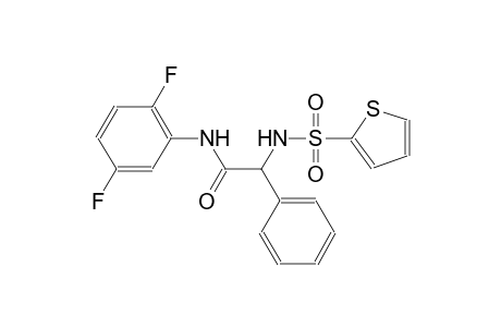 N-(2,5-difluorophenyl)-2-phenyl-2-[(2-thienylsulfonyl)amino]acetamide