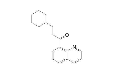 8-Quinolinyl 2-cyclohexylethyl ketone