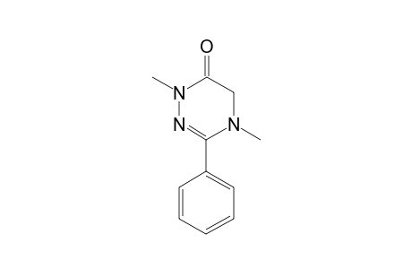 1,4-DIMETHYL-3-PHENYL-4,5-DIHYDRO-1,2,4-TRIAZIN-6(1H)-ONE