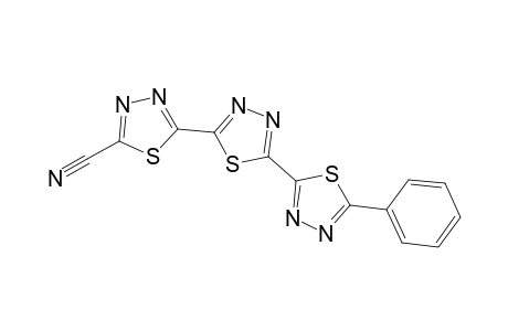 5-Cyano-5"-phenyl-2,2':5',2"-ter(1,3,4-thiadiazolyl)