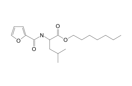 L-Leucine, N-(2-furoyl)-, heptyl ester