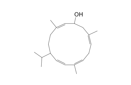 (1s,2e,4e,7e,10r,11e)-10hydroxycembra-2,4,7,11-tetraene