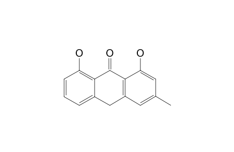 1,8-dihydroxy-3-methyl-10H-anthracen-9-one