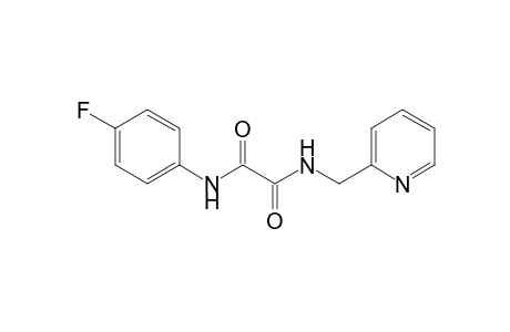 N-(4-fluoro-phenyl)-N'-pyridin-2-ylmethyl-oxalamide