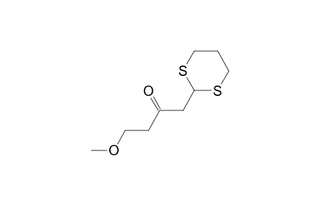 2-Butanone, 1-(1,3-dithian-2-yl)-4-methoxy-