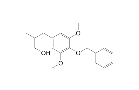 3-(4-Benzyloxy-3,5-dimethoxyphenyl)-2-methylpropan-1-ol
