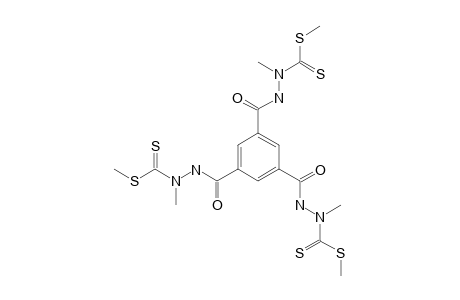 TRIMETHYL-3,3',3''-(1,3,5-BENZENETRICARBONYL)-TRIS-(2-METHYLDITHIOCARBAZATE)