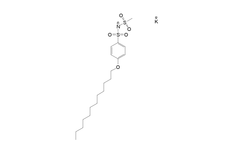 4-(DODECYLOXY)-N-(METHYLSULFONYL)-BENZENESULFONAMIDE-POTASSIUM-SALT