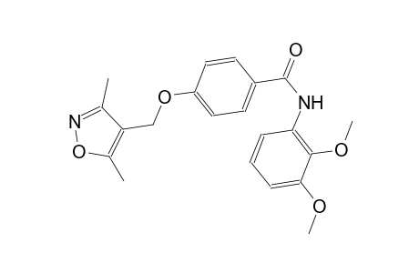 benzamide, N-(2,3-dimethoxyphenyl)-4-[(3,5-dimethyl-4-isoxazolyl)methoxy]-