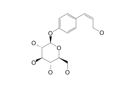 Z-4-HYDROXYCINNAMYL-ALCOHOL-4-O-BETA-D-GLUCOPYRANOSIDE