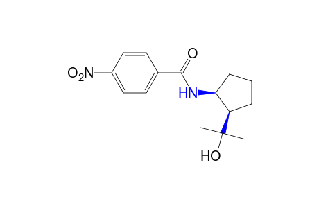 cis-N-[2-(1-Hydroxy-1-methylethyl)cyclopentyl]-p-nitrobenzamide