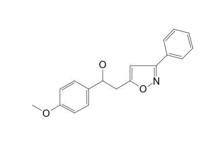 1-(4-methoxyphenyl)-2-(3-phenyl-1,2-oxazol-5-yl)ethanol
