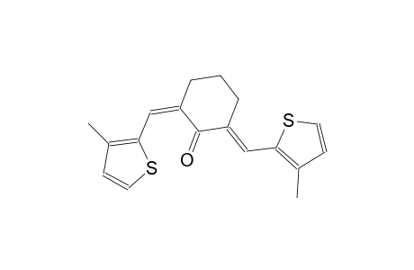 (2Z,6E)-2,6-bis[(3-methyl-2-thienyl)methylene]cyclohexanone