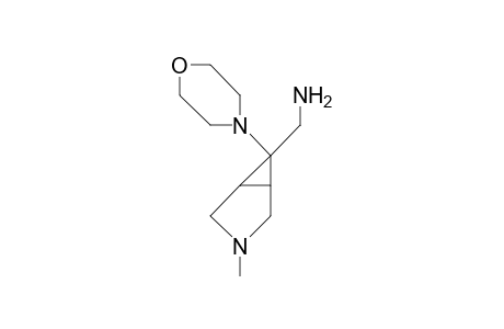 4-(1a,5a,6a-6-Aminomethyl-3-methyl-3-aza-bicyclo<3.1.0>hex-6-yl)-morpholine