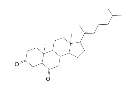 Cholest-20(22)-ene-3,6-dione, (5.alpha.)-