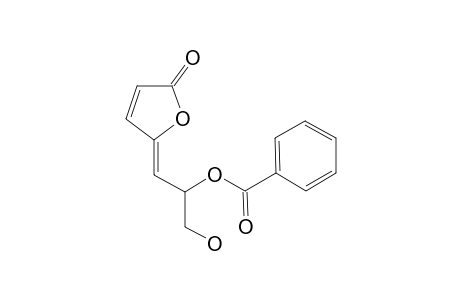 (4Z)-6-BENZOYLOXY-7-HYDROXY-2,4-HEPTADIEN-4-OLIDE