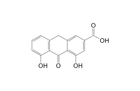 2-Anthracenecarboxylic acid, 9,10-dihydro-4,5-dihydroxy-10-oxo-