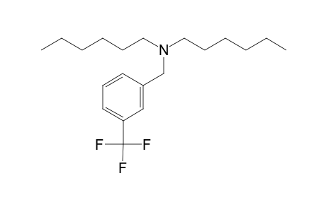 3-Trifluoromethylbenzylamine, N,N-dihexyl-