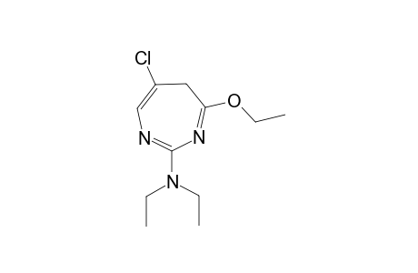 4-Chloro-2-(diethylamino)-4-ethoxy-5H-1,3-diazepine