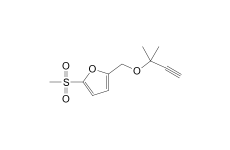 .alpha.,.alpha.-Dimethyl-5-(methylsulfonyl)-2-furfuryl propargyl ether