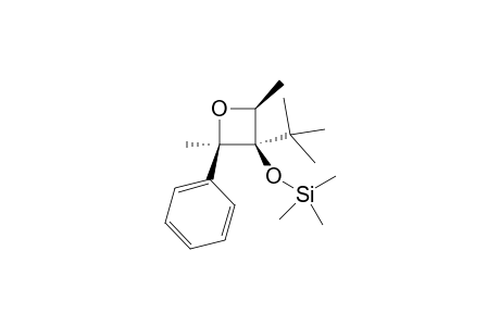 2,4-Dimethyl-3-(1',1'-dimethyl-2'-phenyl-3'-[(trimethylsilyl)oxy]oxetane