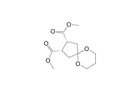 6,10-Dioxaspiro[4.5]decane-2,3-dicarboxylic acid, dimethyl ester, cis-