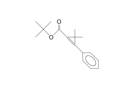 3,3-Dimethyl-2-phenyl-1-cyclopropene-1-carboxylic acid, tert-butyl ester