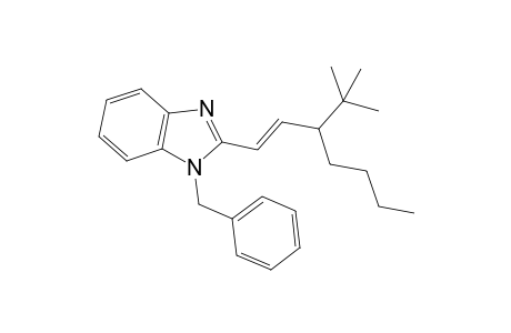 (E)-1-Benzyl-2-[3-(tert-butyl)hept-1-en-1-yl]-1H-benzo[d]imidazole