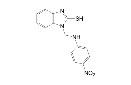1-[(p-nitroanilino)methyl]-2-benzimidazolethiol