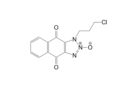 1H-naphtho[2,3-d][1,2,3]triazole-4,9-dione, 1-(3-chloropropyl)-, 2-oxide