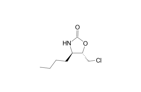 4-Butyl-5-chloromethyl-1,3-oxazolidin-2-one
