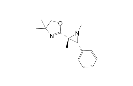 (2R*,3R*)-2-(1,2-Dimethyl-3-phenylaziridin-2-yl)-4,4-dimethyl-4,5-dihydrooxazole