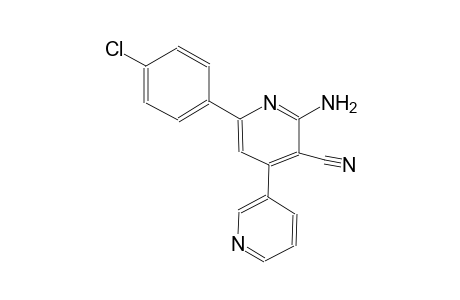 2'-amino-6'-(4-chlorophenyl)-[3,4'-bipyridine]-3'-carbonitrile