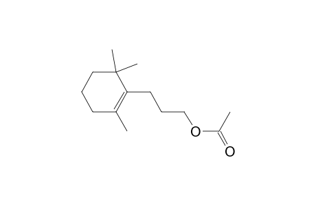 1-Cyclohexene-1-propanol, 2,6,6-trimethyl-, acetate