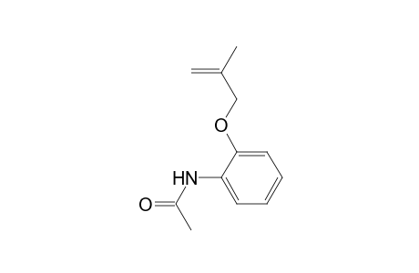 Acetamide, N-[2-[(2-methyl-2-propenyl)oxy]phenyl]-