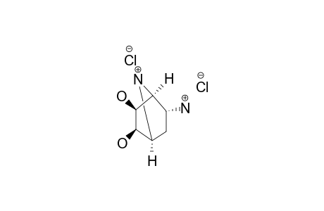 #6.2HCL;(+/-)-(1RS,2RS,3SR,4SR,5RS)-5-ENDO-AMINO-7-AZABICYCLO-[2.2.1]-HEPTANE-2,3-EXO-DIOL-DIHYDROCHLORIDE;(1RS,2RS,3SR,4SR,5SR)-5-AMMONIO-2,3-DIHYDROXY