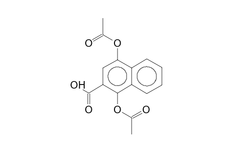 2-Naphthoic acid, 1,4-diacetoxy-