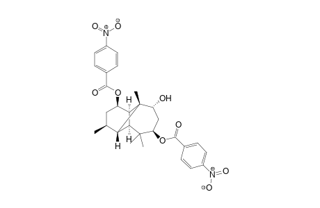 (1R,3S,4S,5S,7R,9R,10R,11R)-9-Hydroxy-1,7-di-p-nitrobenzoyloxylongipinane