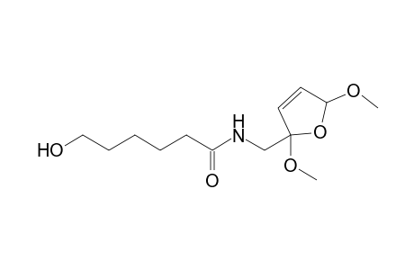 N-[(2,5-dimethoxy-2H-furan-5-yl)methyl]-6-hydroxy-hexanamide