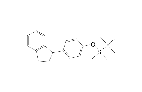 1-[4-[(tert-Butyldimethylsilyl)oxy]phenyl]-2,3-dihydro-1H-indene