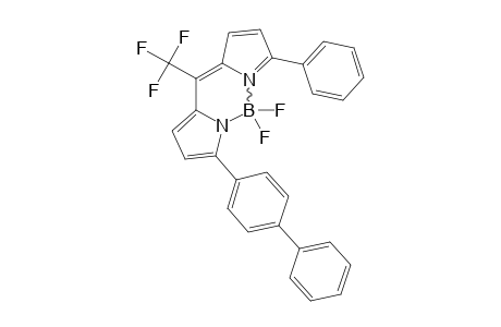 4,4-DIFLUORO-3-[(1,1-BIPHENYL)-4-YL]-5-PHENYL-8-TRIFLUOROMETHYL-4-BORA-3A,4A-DIAZA-S-INDACENE